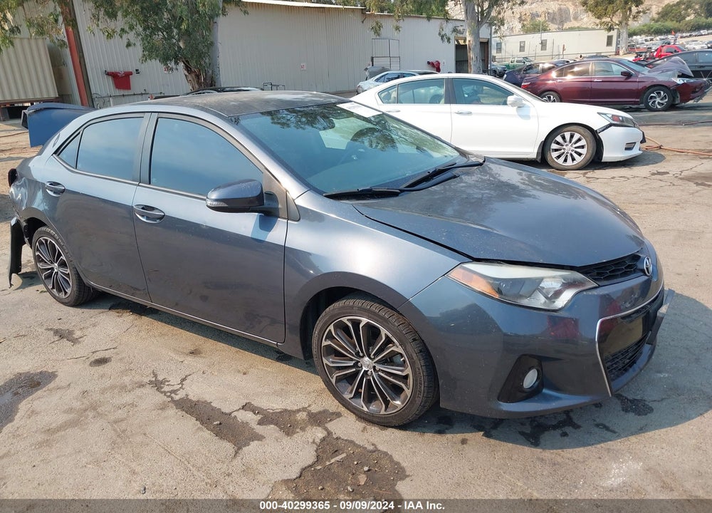 2015 TOYOTA COROLLA S PLUS VIN: 5YFBURHE9FP319882