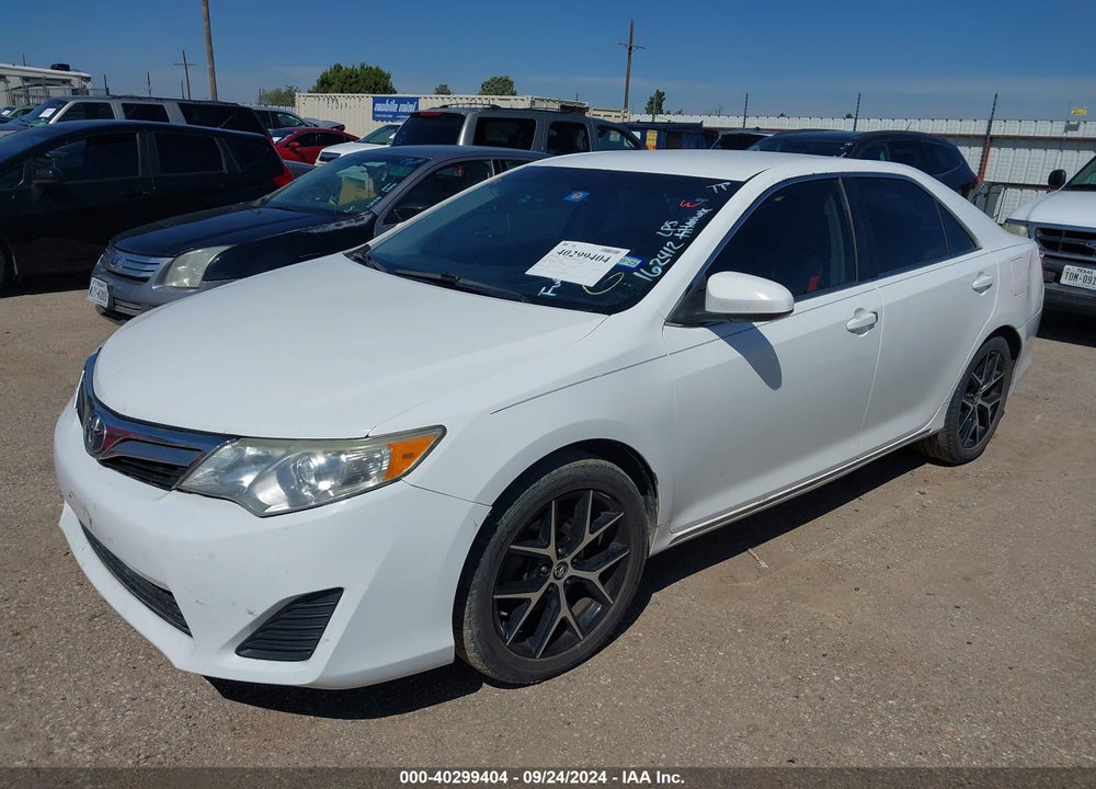 2012 TOYOTA CAMRY LE VIN: 4T1BF1FKXCU162412