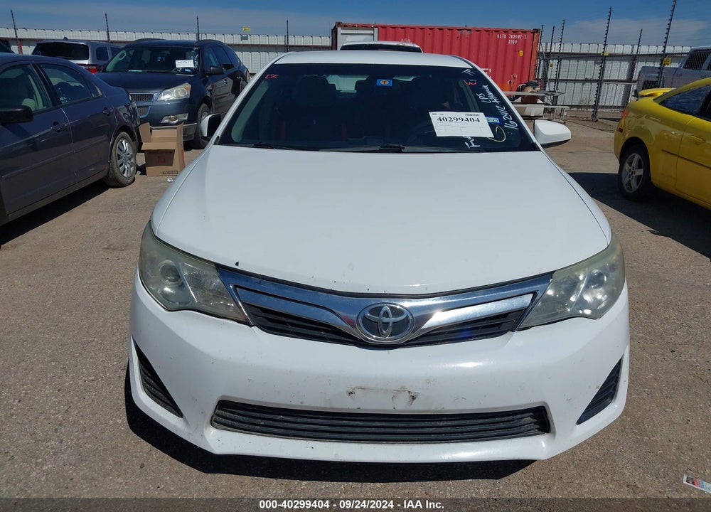 2012 TOYOTA CAMRY LE VIN: 4T1BF1FKXCU162412