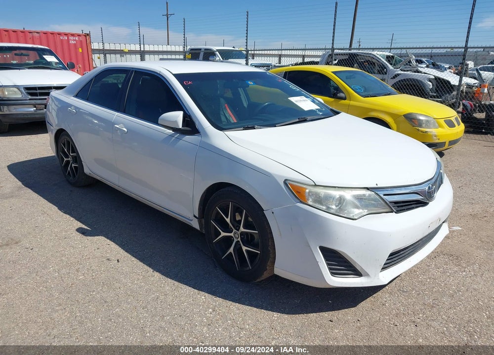 2012 TOYOTA CAMRY LE VIN: 4T1BF1FKXCU162412