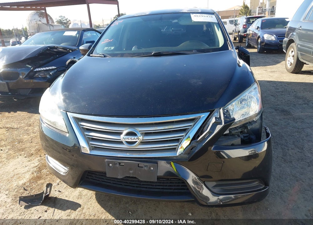 2014 NISSAN SENTRA SV VIN: 1N4AB7AP2EN851557