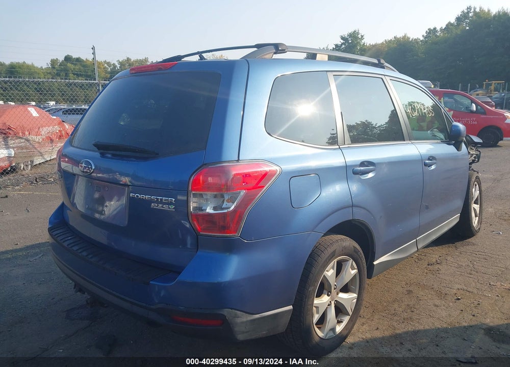 2015 SUBARU FORESTER 2.5I PREMIUM VIN: JF2SJADC0FH580037
