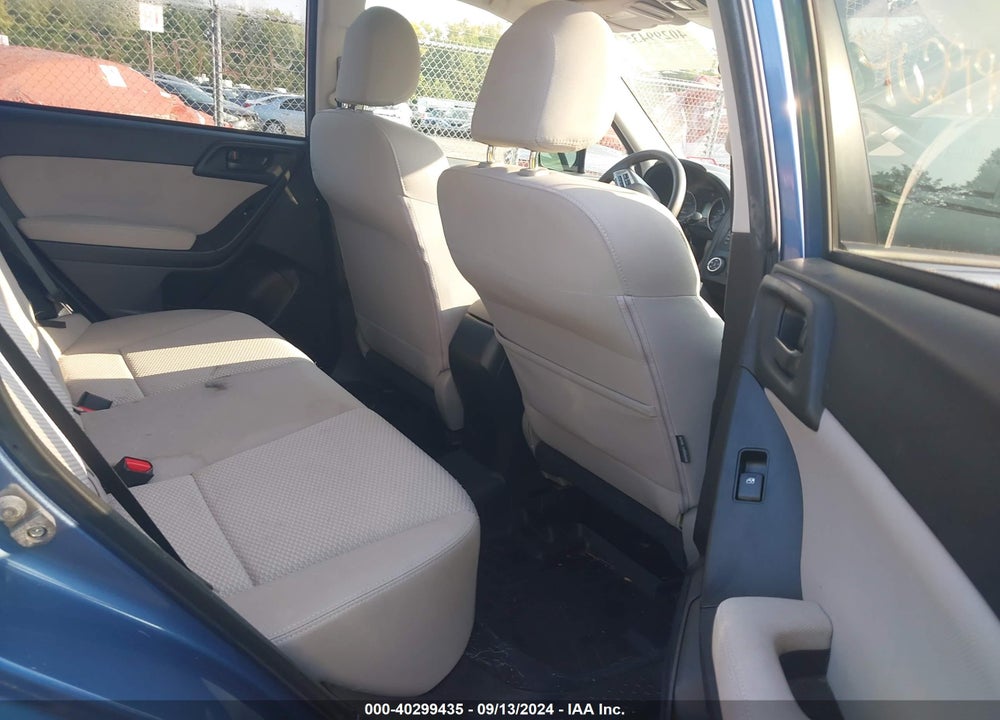 2015 SUBARU FORESTER 2.5I PREMIUM VIN: JF2SJADC0FH580037