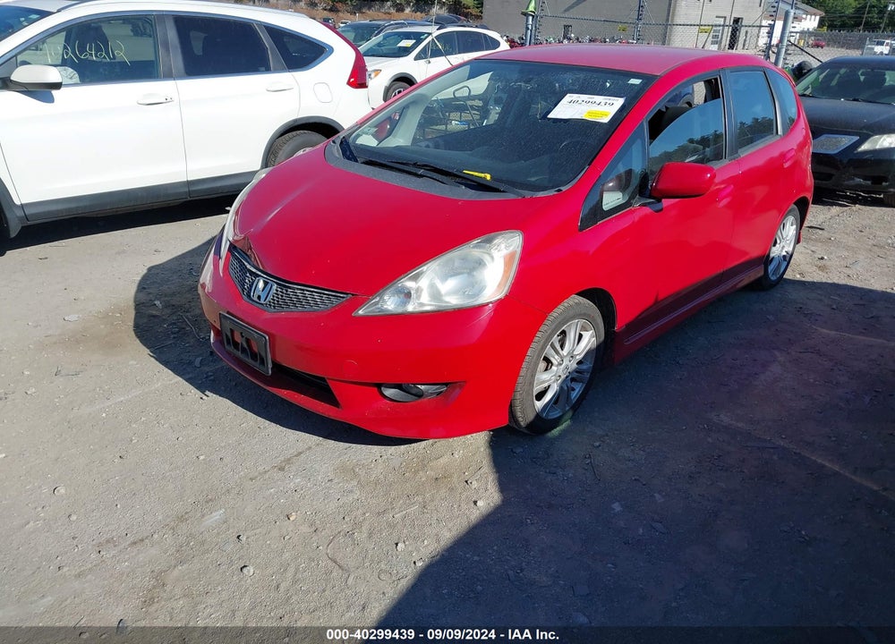 2009 HONDA FIT SPORT VIN: JHMGE88439S061798
