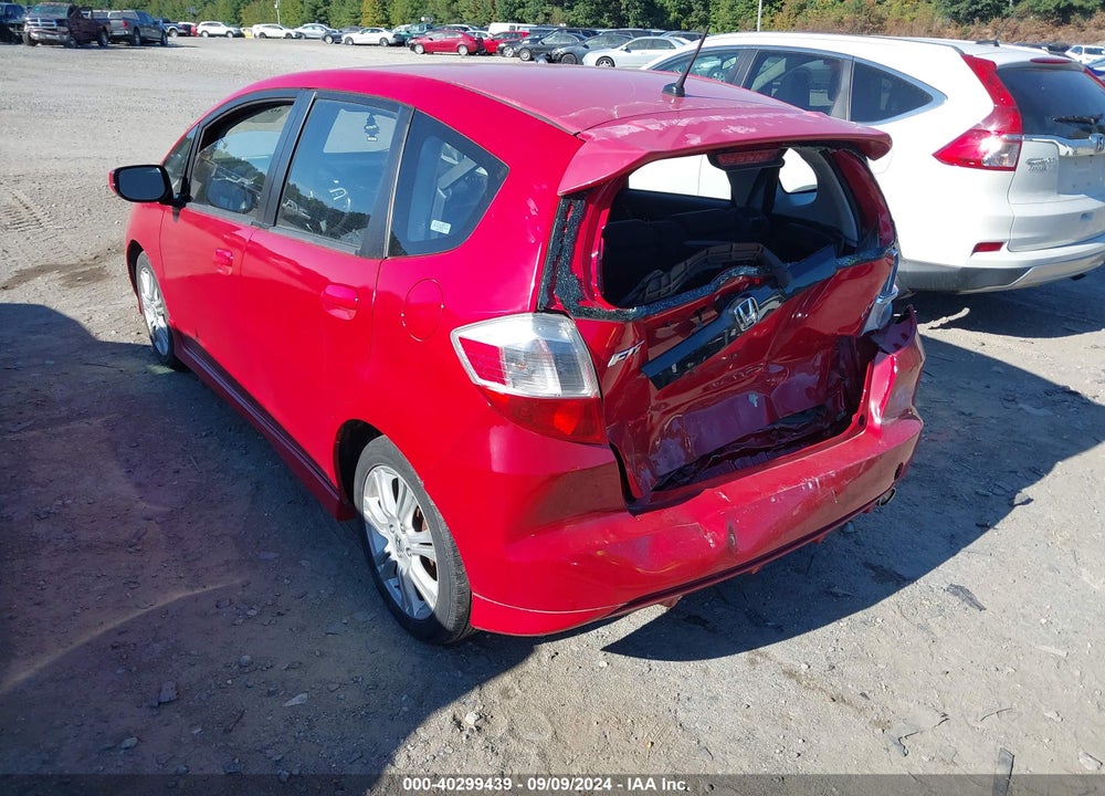 2009 HONDA FIT SPORT VIN: JHMGE88439S061798