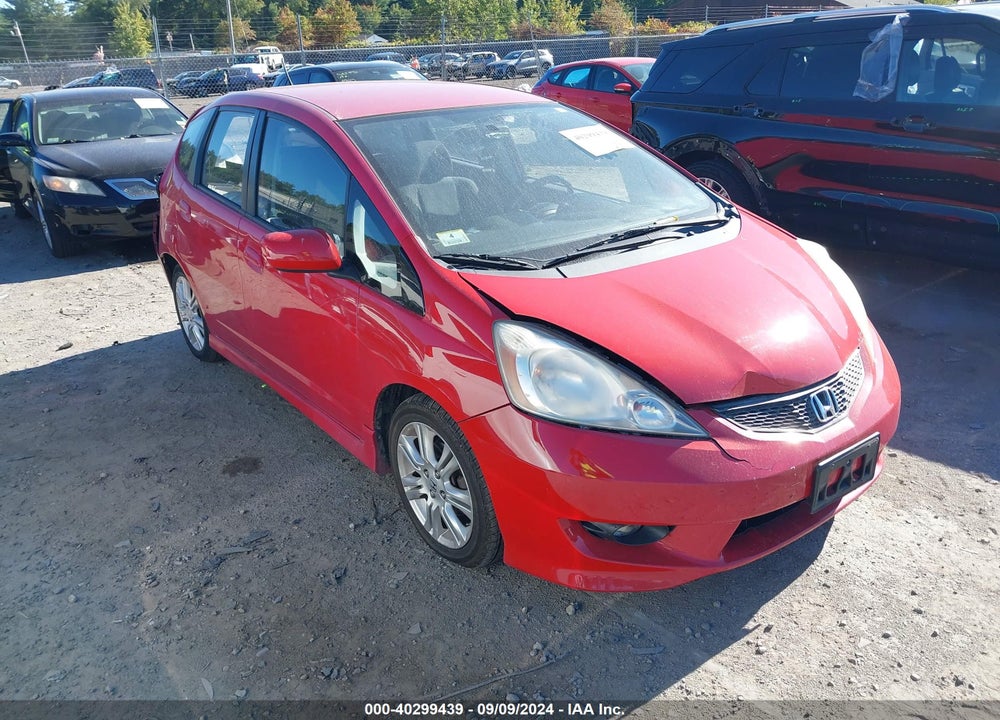 2009 HONDA FIT SPORT VIN: JHMGE88439S061798