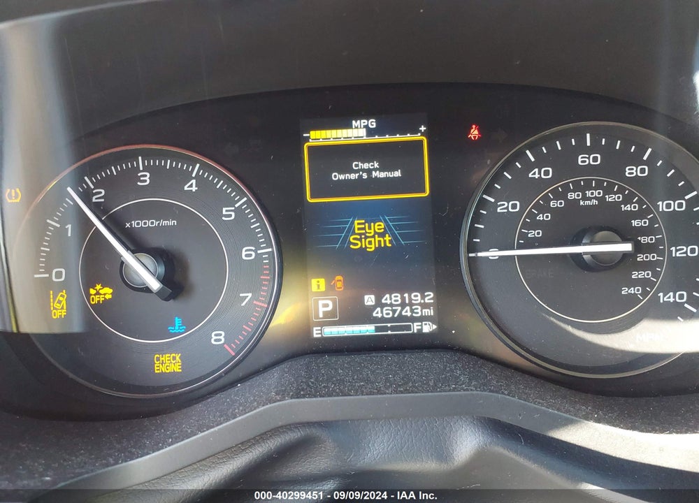 2020 SUBARU IMPREZA PREMIUM 5-DOOR VIN: 4S3GTAD6XL3707359