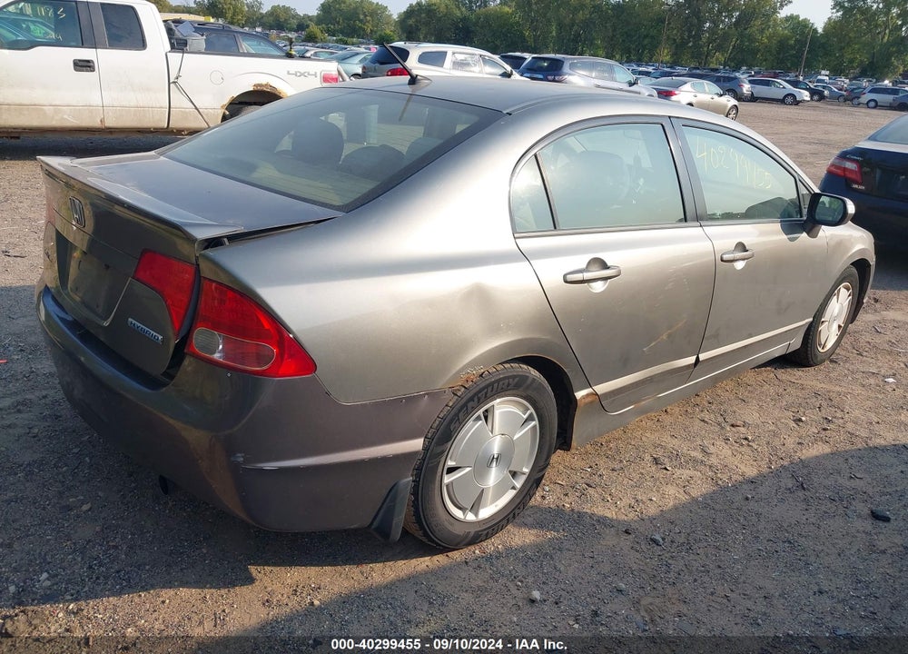 2007 HONDA CIVIC HYBRID VIN: JHMFA36227S026307