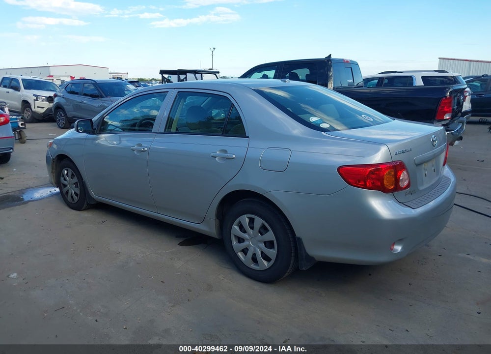 2009 TOYOTA COROLLA LE VIN: JTDBL40EX99033115