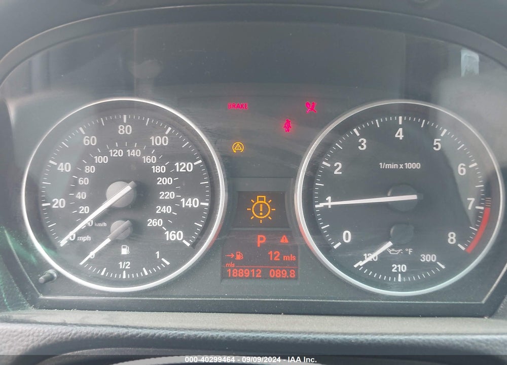 2007 BMW 335I VIN: WBAVB73507PA88047