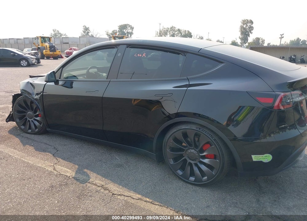 2023 TESLA MODEL Y AWD/PERFORMANCE DUAL MOTOR ALL-WHEEL DRIVE VIN: 7SAYGDEF8PF796840
