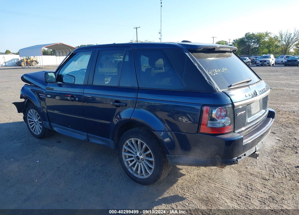 2012 LAND ROVER RANGE ROVER SPORT HSE VIN: SALSF2D47CA742340