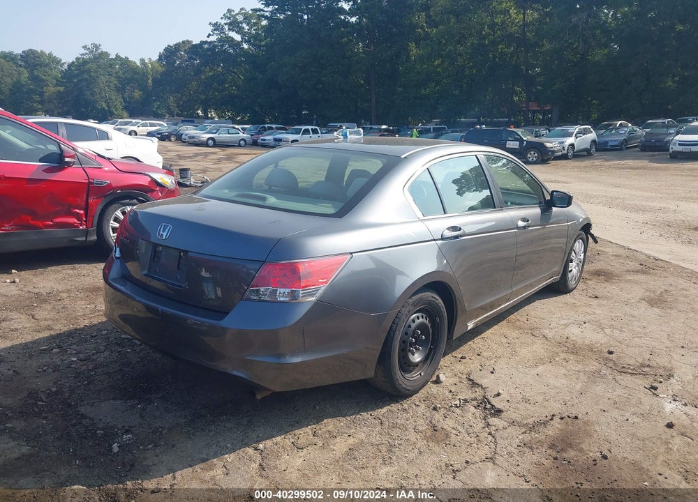 2009 HONDA ACCORD 2.4 LX VIN: 1HGCP263X9A193577