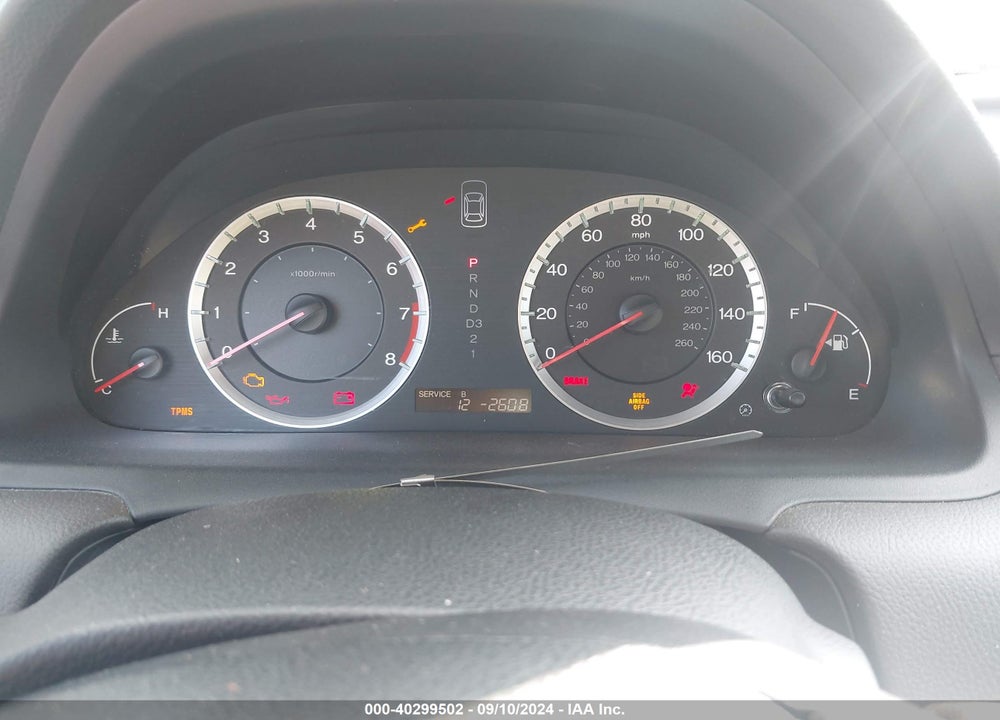 2009 HONDA ACCORD 2.4 LX VIN: 1HGCP263X9A193577