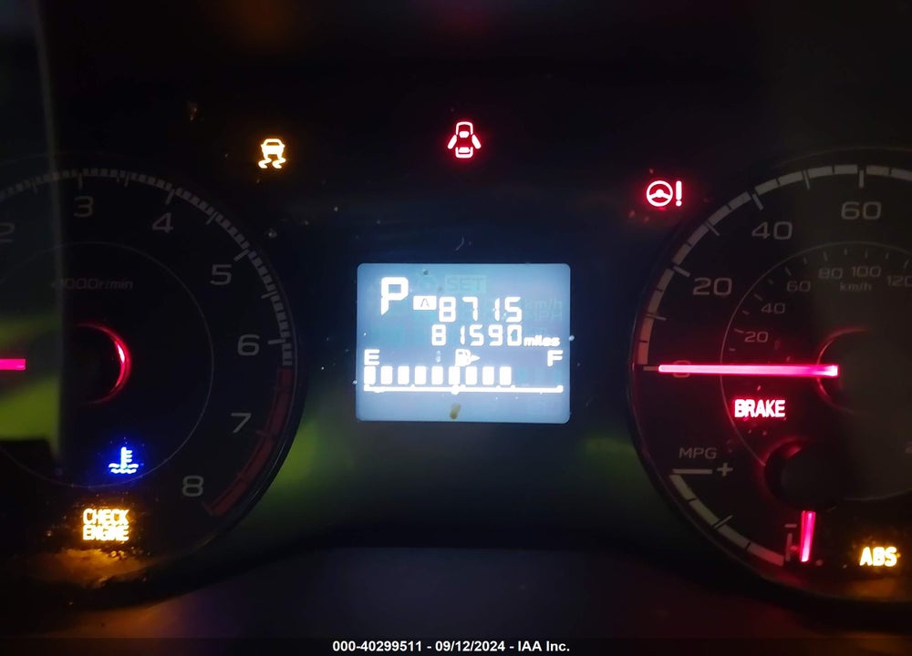 2019 SUBARU CROSSTREK 2.0I PREMIUM VIN: JF2GTACC1KH279353
