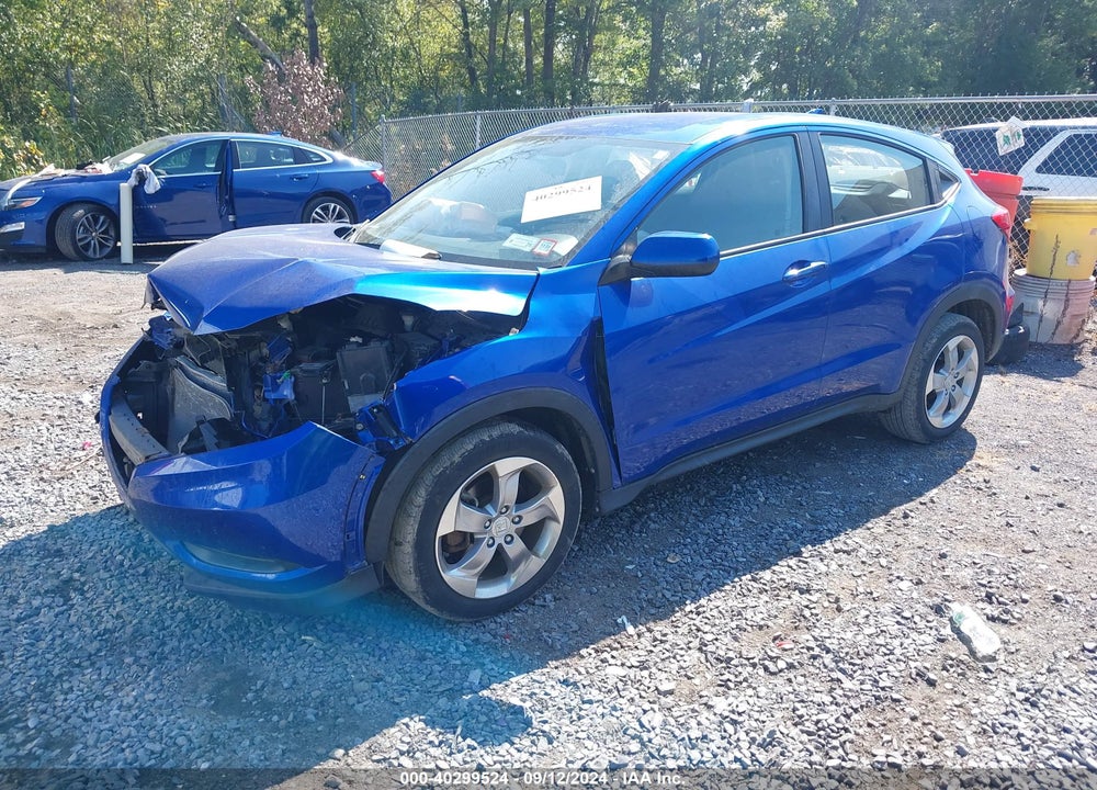 2018 HONDA HR-V LX VIN: 3CZRU6H30JM703989