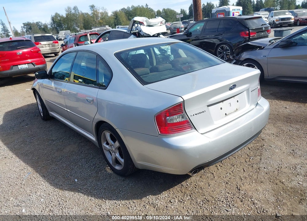 2006 SUBARU LEGACY 2.5I VIN: 4S3BL626167219814