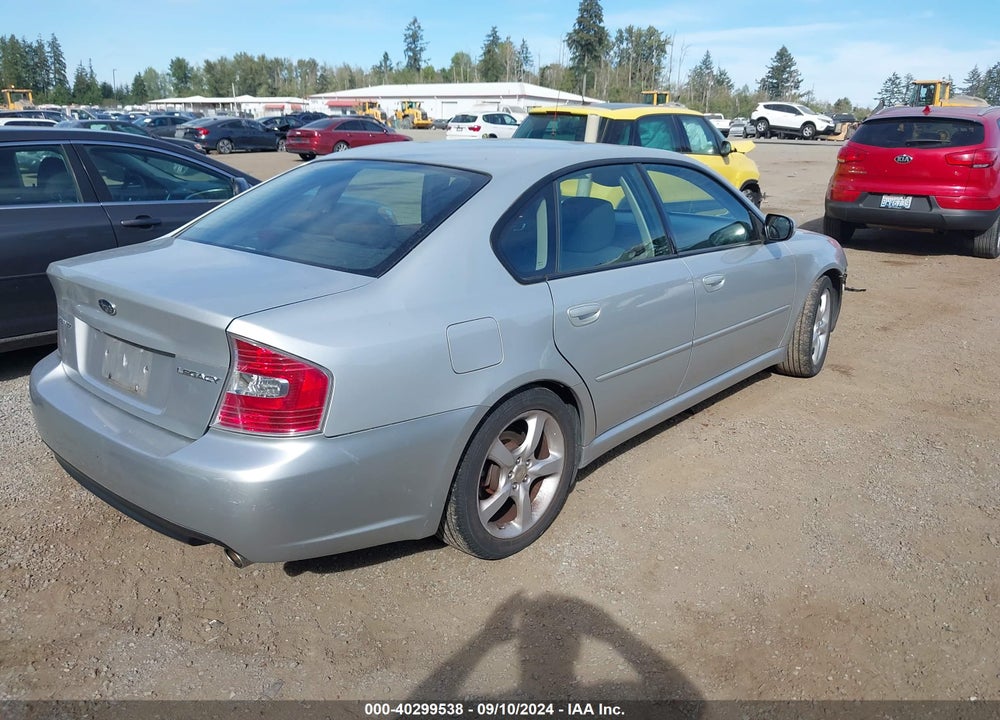 2006 SUBARU LEGACY 2.5I VIN: 4S3BL626167219814
