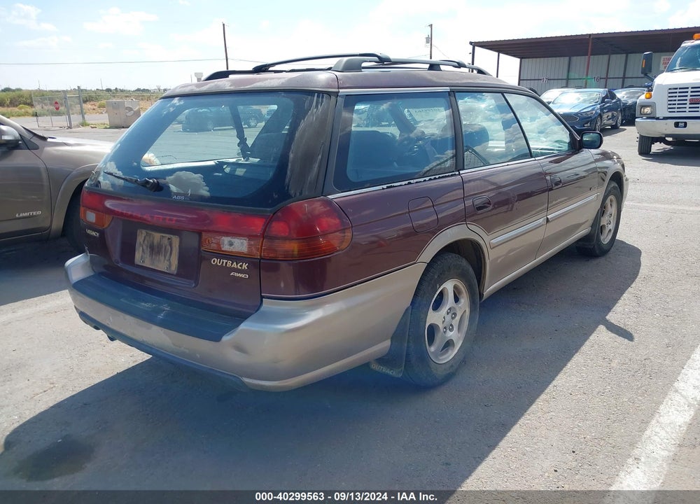 1999 SUBARU LEGACY 30TH ANN. OUTBACK LTD./OUTBACK VIN: 4S3BG6859X6604192