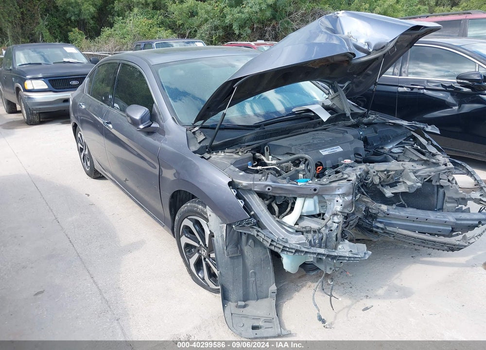 2016 HONDA ACCORD EX-L V-6 VIN: 1HGCR3F89GA007536