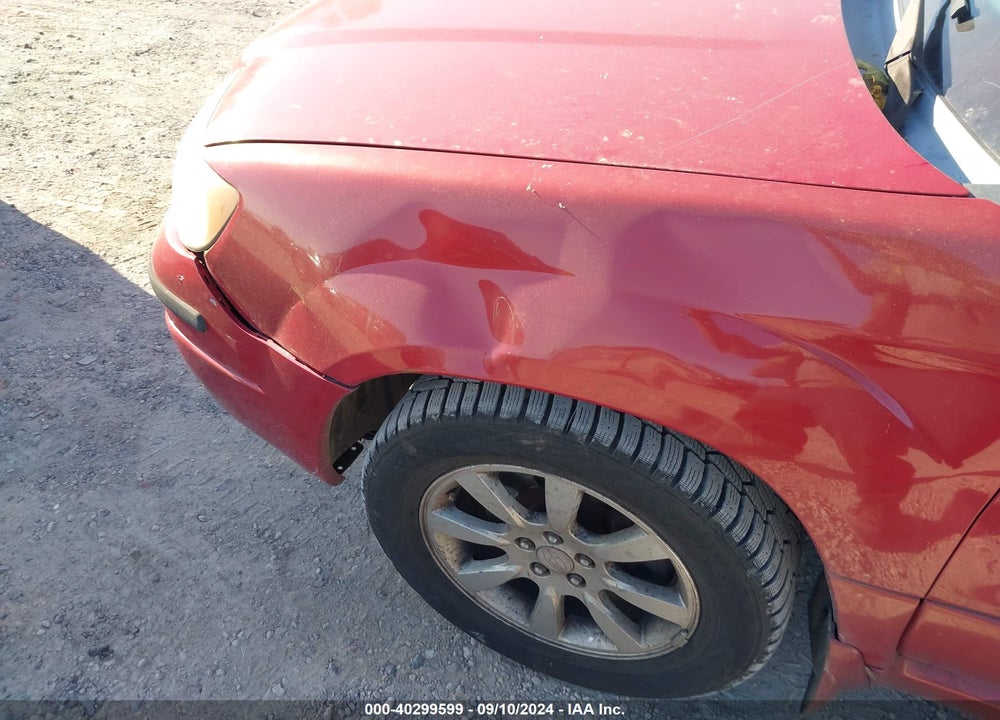 2006 SUBARU FORESTER 2.5X VIN: JF1SG65616H749829