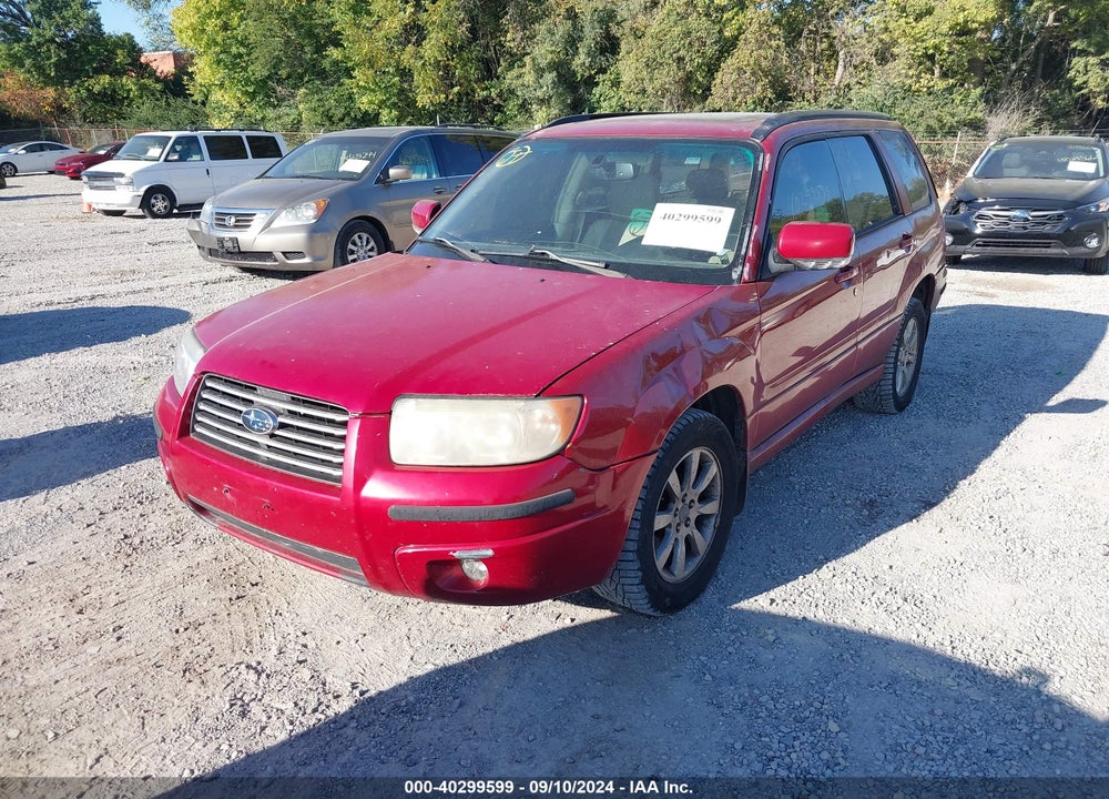 2006 SUBARU FORESTER 2.5X VIN: JF1SG65616H749829