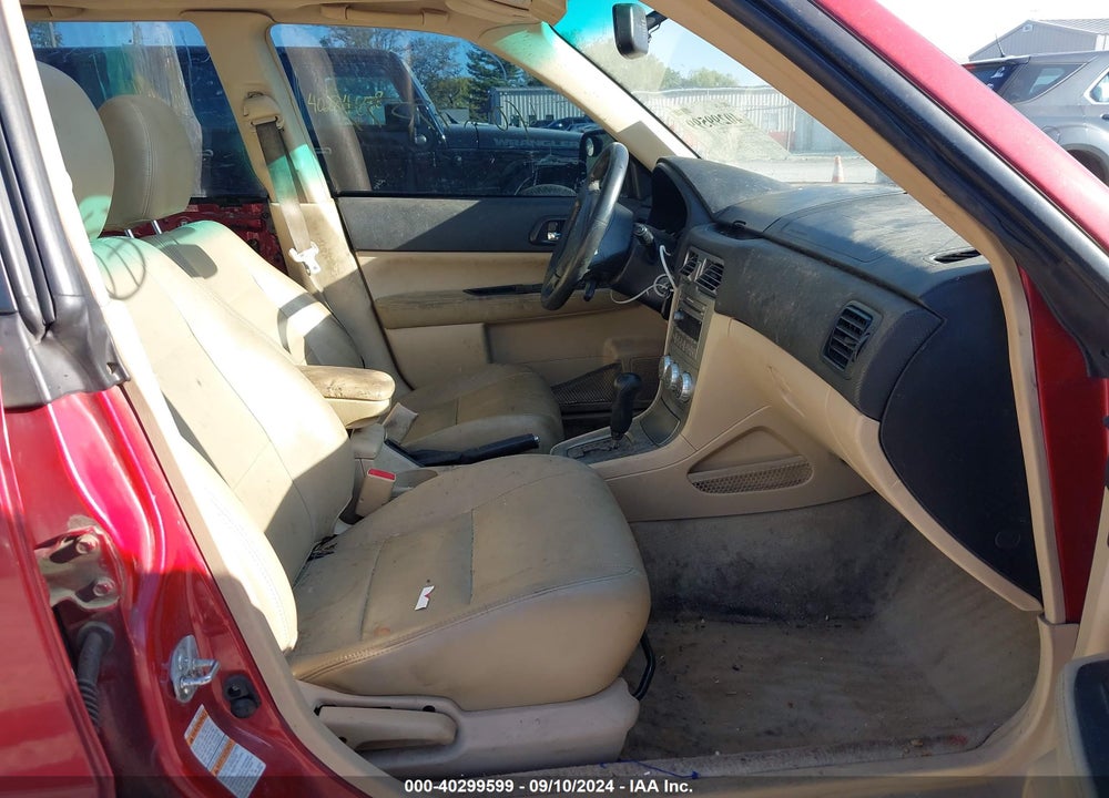 2006 SUBARU FORESTER 2.5X VIN: JF1SG65616H749829