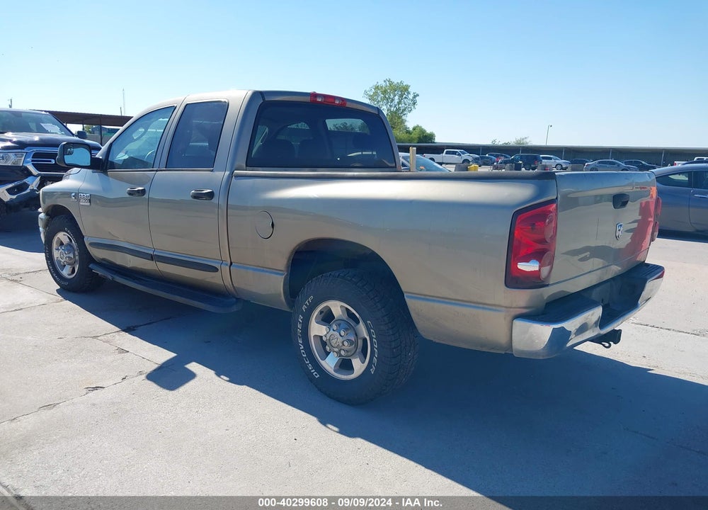 2007 DODGE RAM 2500 SLT/SPORT VIN: 3D7KR28A67G833935