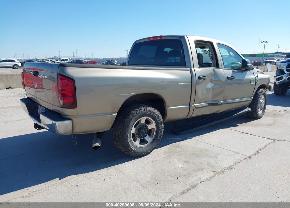 2007 DODGE RAM 2500 SLT/SPORT VIN: 3D7KR28A67G833935