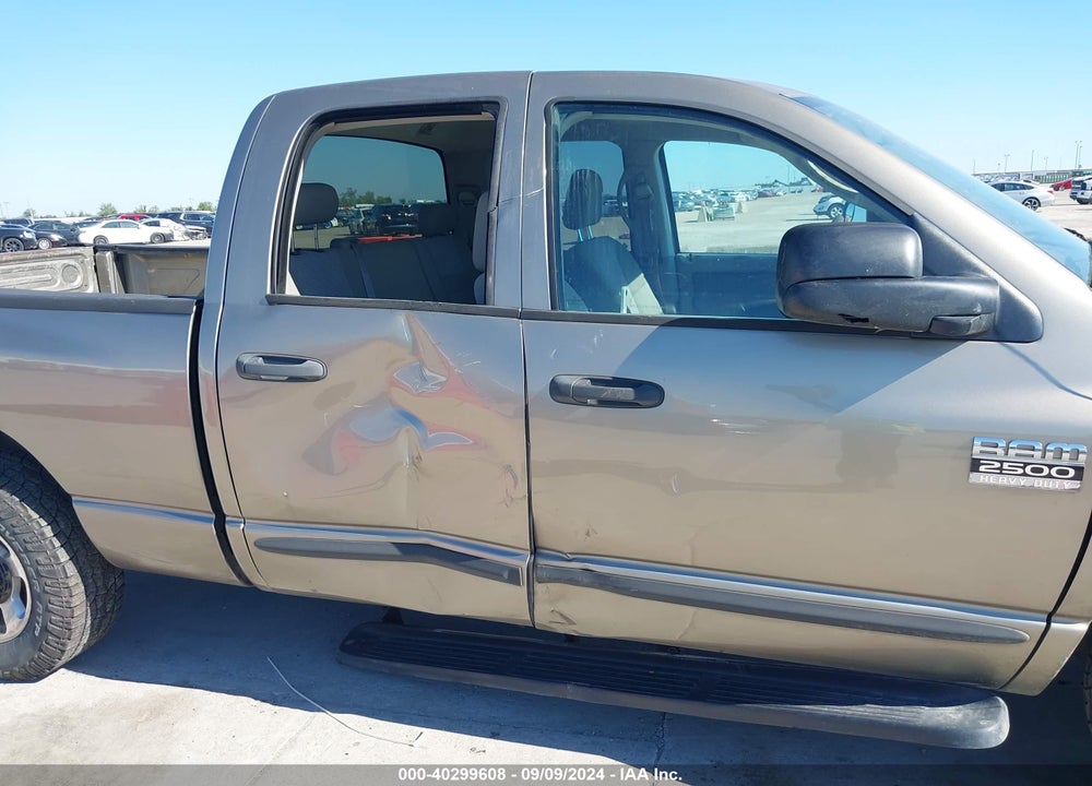 2007 DODGE RAM 2500 SLT/SPORT VIN: 3D7KR28A67G833935
