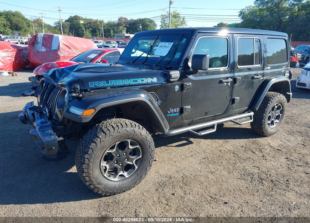 2021 JEEP WRANGLER 4XE UNLIMITED RUBICON 4X4 VIN: 1C4JJXR66MW734906