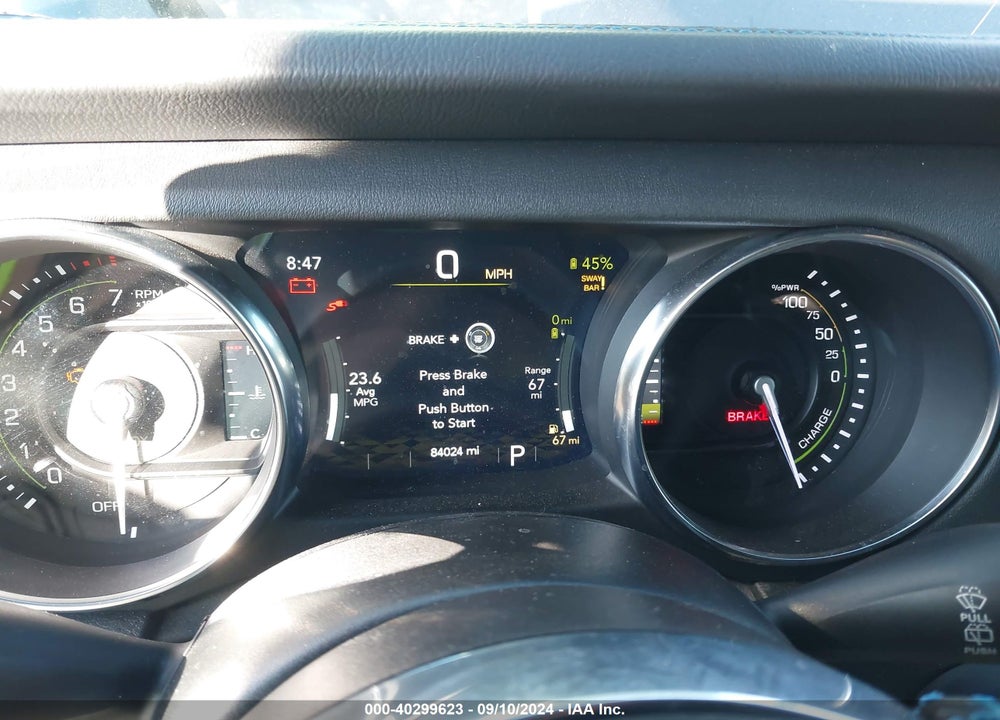 2021 JEEP WRANGLER 4XE UNLIMITED RUBICON 4X4 VIN: 1C4JJXR66MW734906