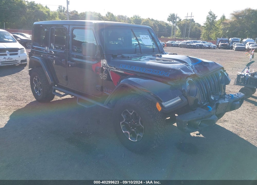 2021 JEEP WRANGLER 4XE UNLIMITED RUBICON 4X4 VIN: 1C4JJXR66MW734906