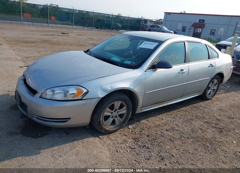 2013 CHEVROLET IMPALA LS VIN: 2G1WF5E3XD1233198