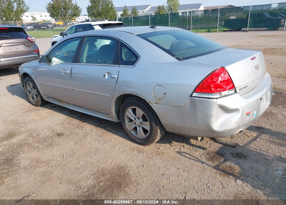 2013 CHEVROLET IMPALA LS VIN: 2G1WF5E3XD1233198