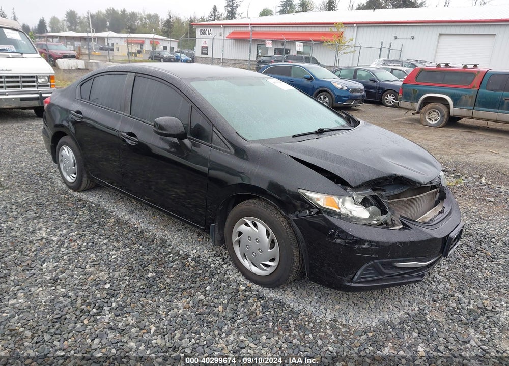 2013 HONDA CIVIC LX VIN: 2HGFB2F59DH518209