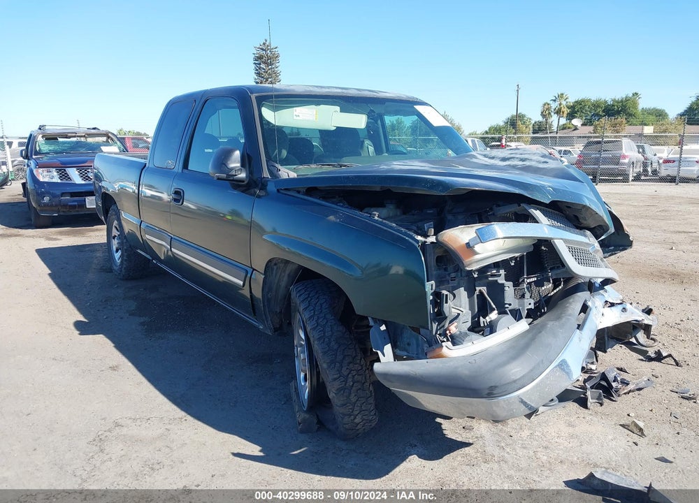 2005 CHEVROLET SILVERADO 1500 VIN: 1GCEC19T95Z261534