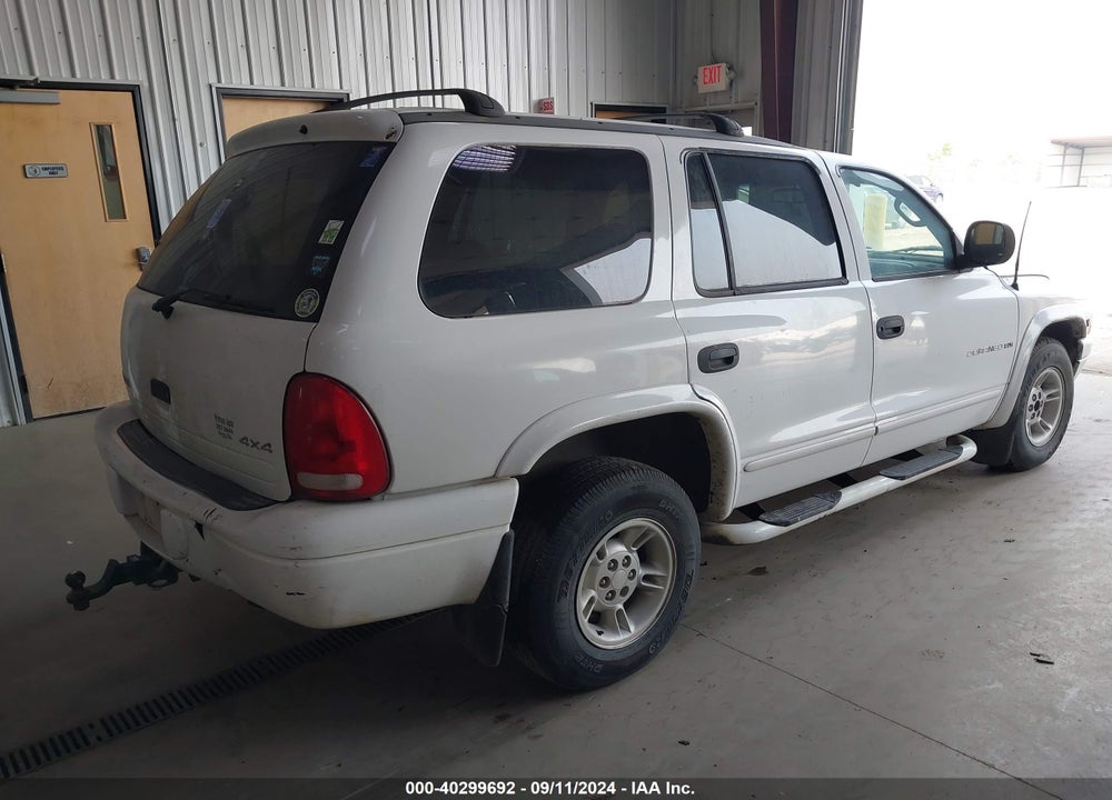 1998 DODGE DURANGO VIN: 1B4HS28Z7WF162156