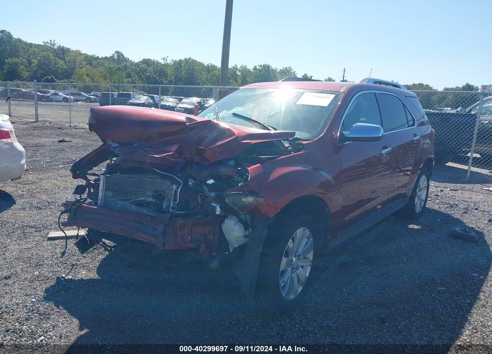 2010 CHEVROLET EQUINOX LT VIN: 2CNFLPEY6A6278463
