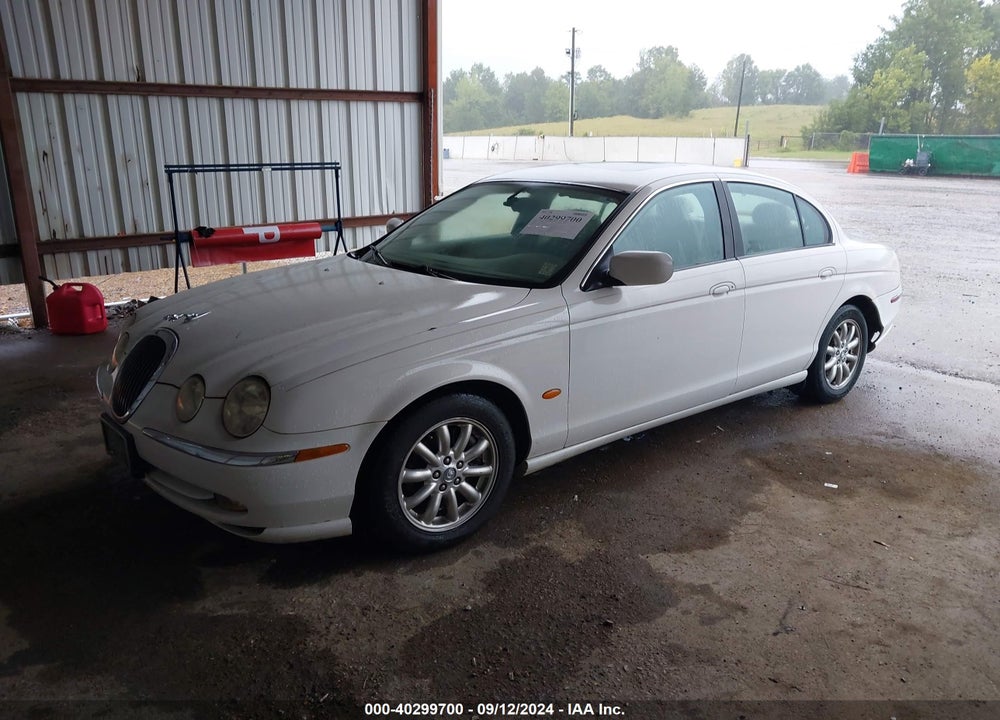2001 JAGUAR S-TYPE VIN: SAJDA01P41GM20204