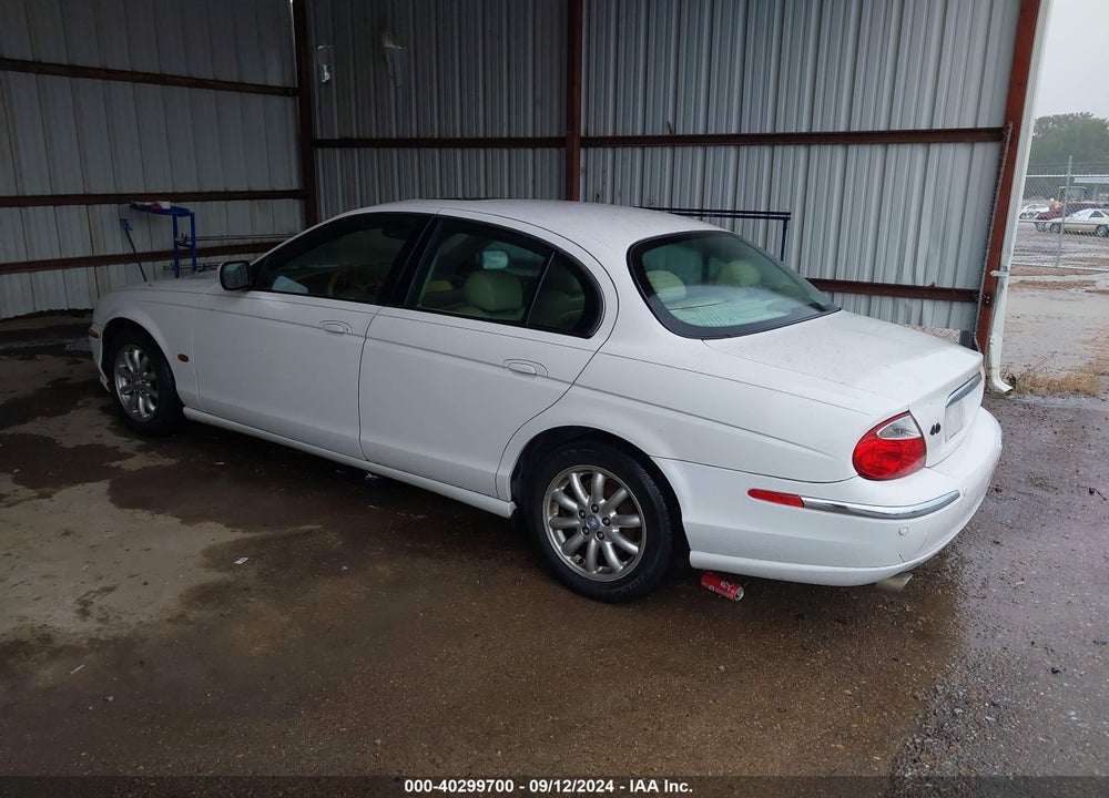 2001 JAGUAR S-TYPE VIN: SAJDA01P41GM20204