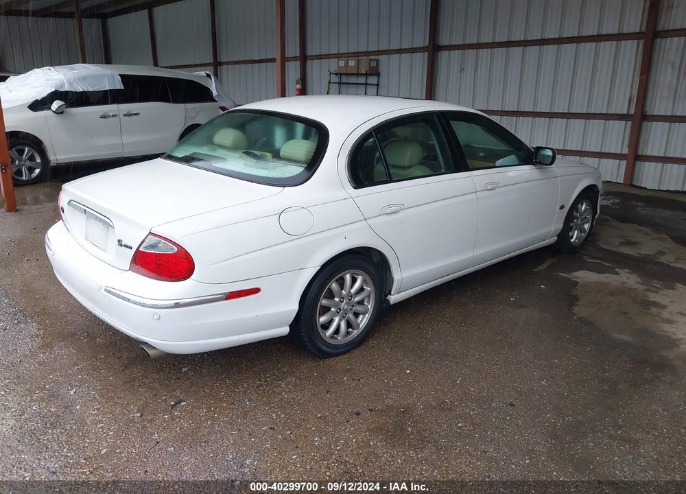 2001 JAGUAR S-TYPE VIN: SAJDA01P41GM20204