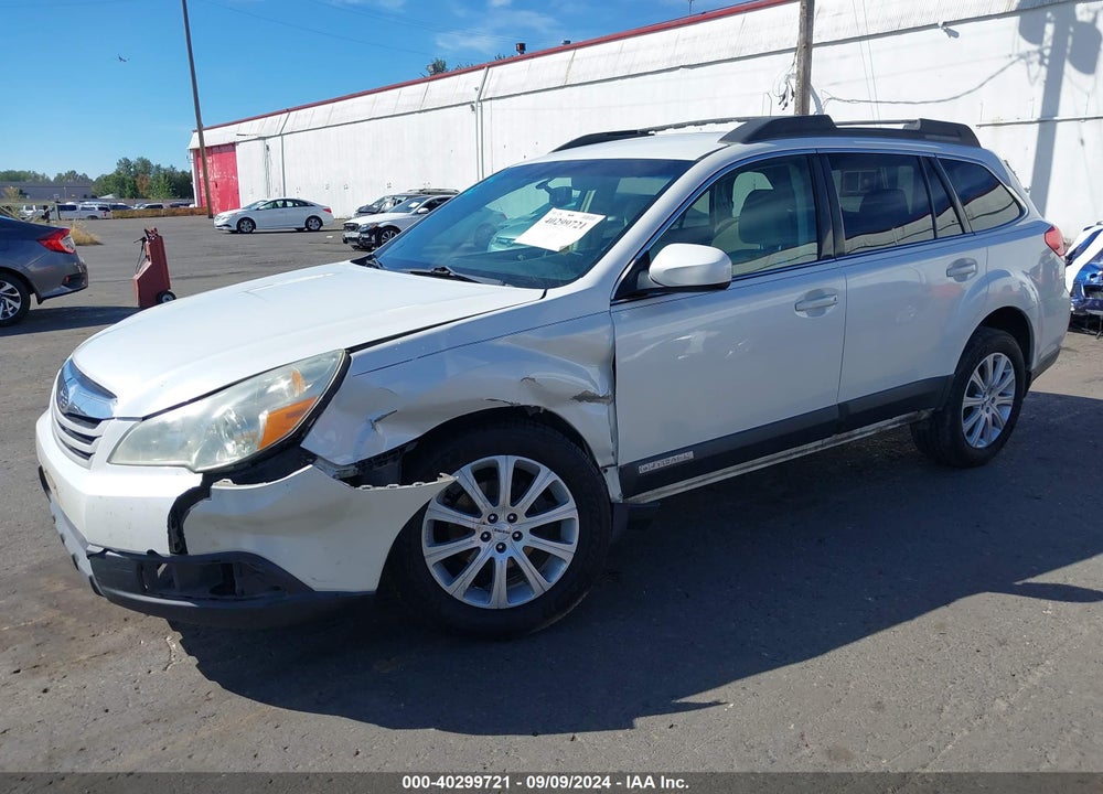 2010 SUBARU OUTBACK 2.5I PREMIUM VIN: 4S4BRBBC3A1321460