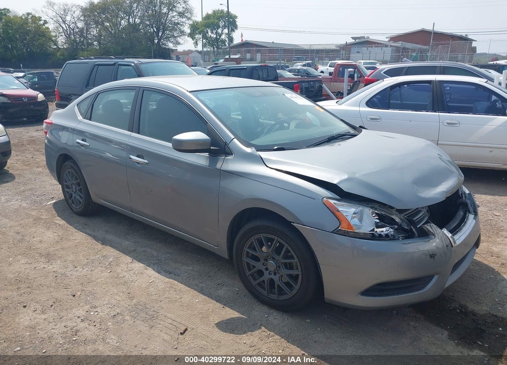 2014 NISSAN SENTRA SV VIN: 3N1AB7AP9EL670744