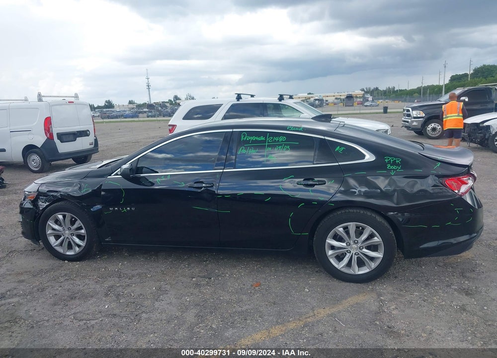 2020 CHEVROLET MALIBU FWD LT VIN: 1G1ZD5ST3LF097155