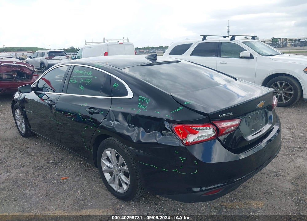 2020 CHEVROLET MALIBU FWD LT VIN: 1G1ZD5ST3LF097155