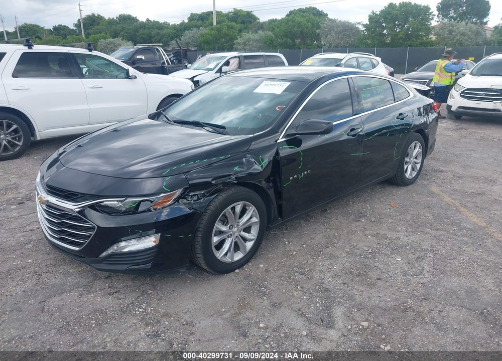 2020 CHEVROLET MALIBU FWD LT VIN: 1G1ZD5ST3LF097155