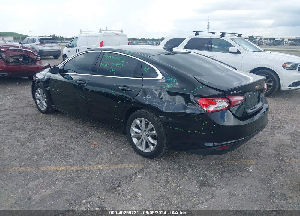 2020 CHEVROLET MALIBU FWD LT VIN: 1G1ZD5ST3LF097155