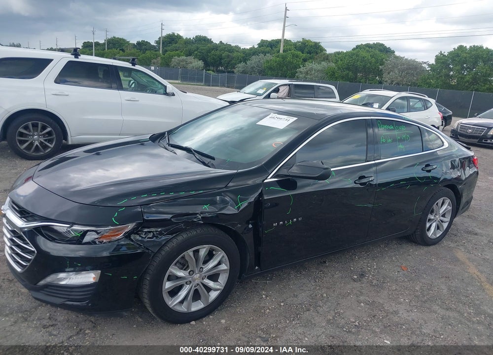 2020 CHEVROLET MALIBU FWD LT VIN: 1G1ZD5ST3LF097155