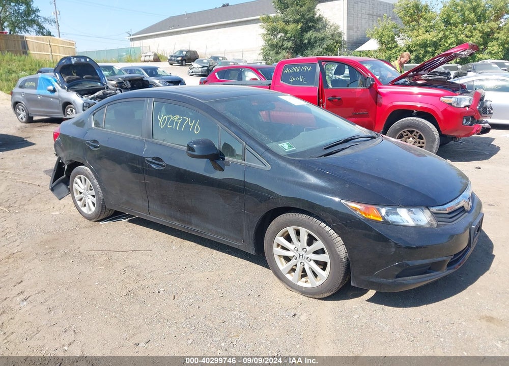 2012 HONDA CIVIC EX VIN: 19XFB2F87CE018522
